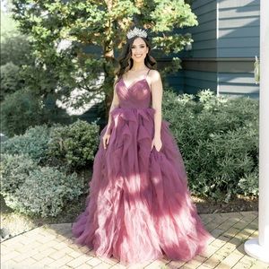 Long Tulle Dress